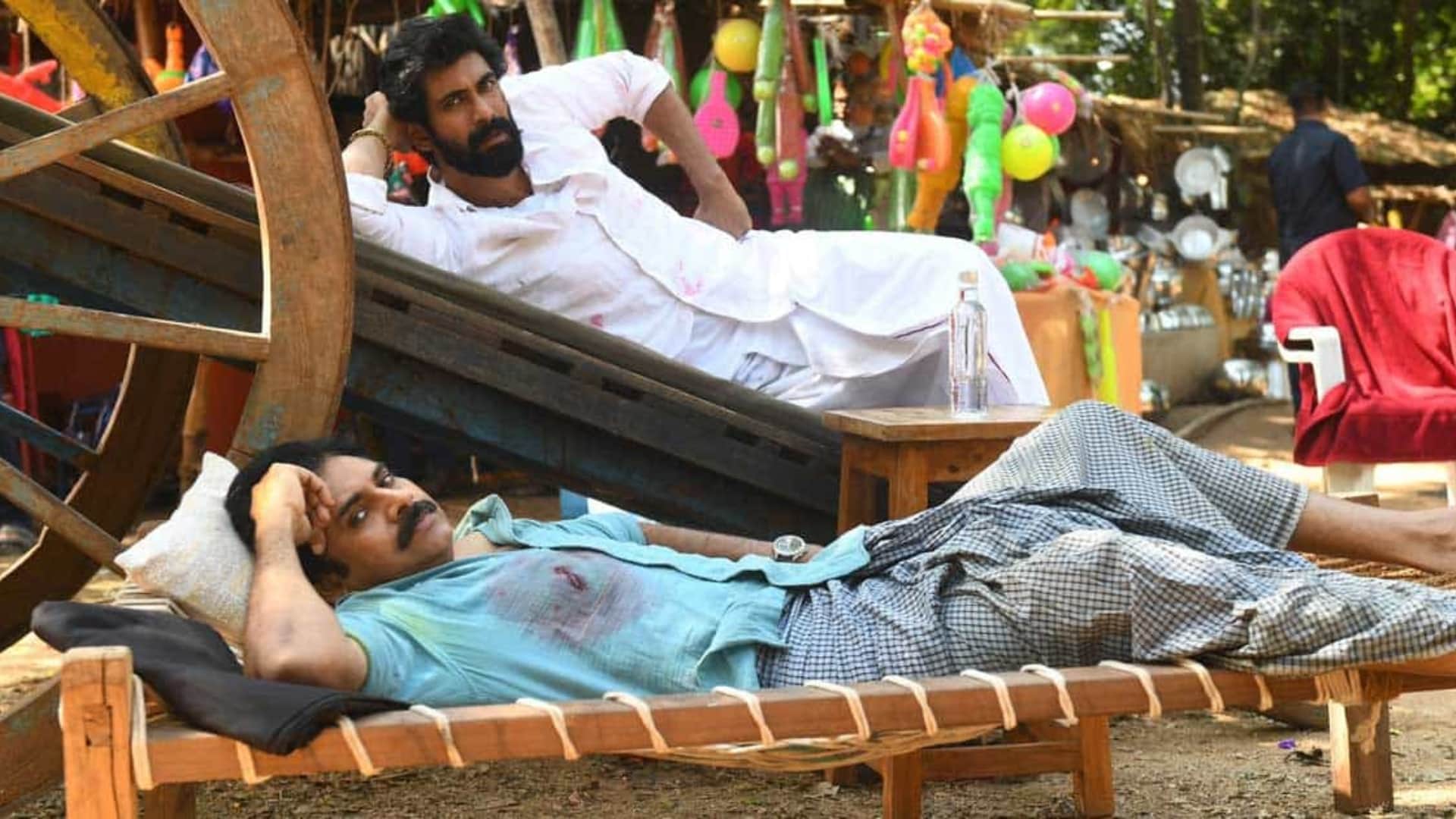 Fans reacted crazily after seeing Pawan Kalyan's Bheemla nayak