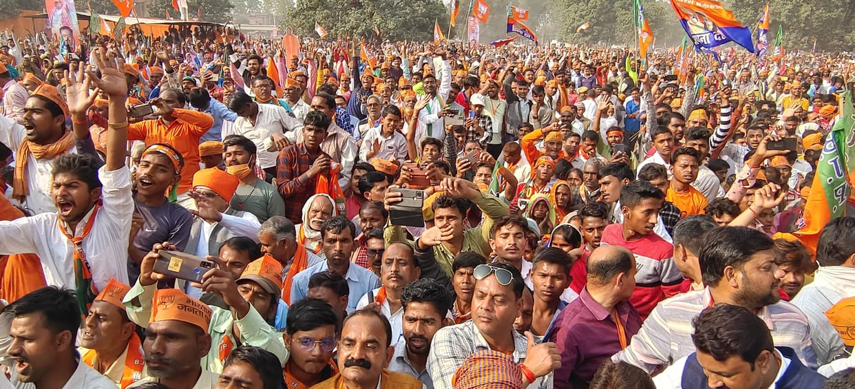 Yogi government is building houses of poor by running bulldozers on mafia land: Amit Shah