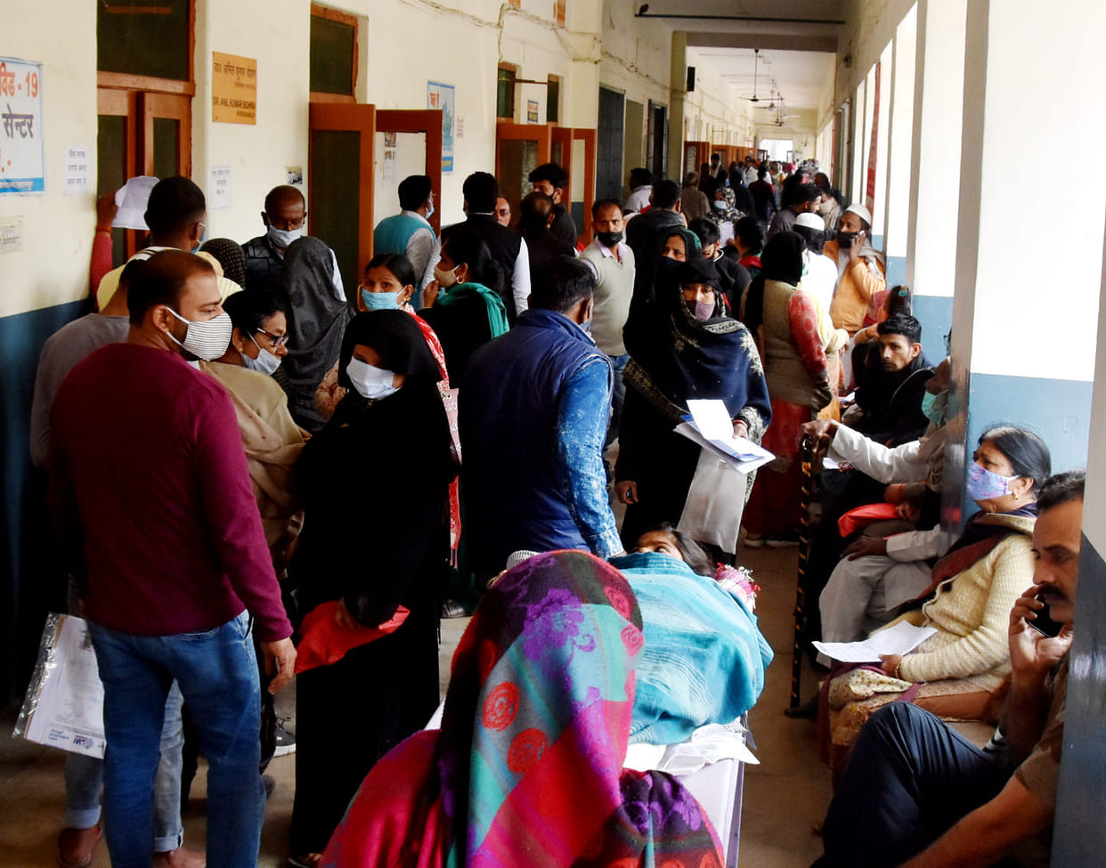 40 percent of the patients coming to the OPD have heart problems