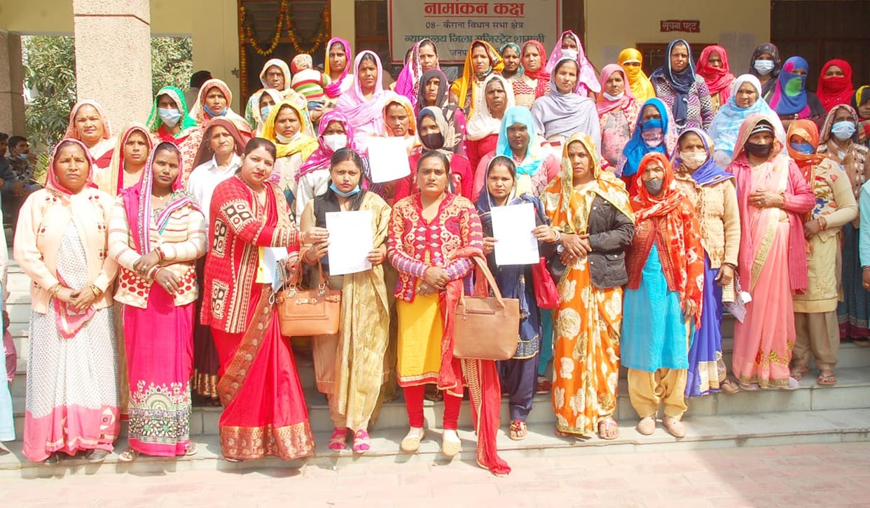 Self help group women allege exploitation