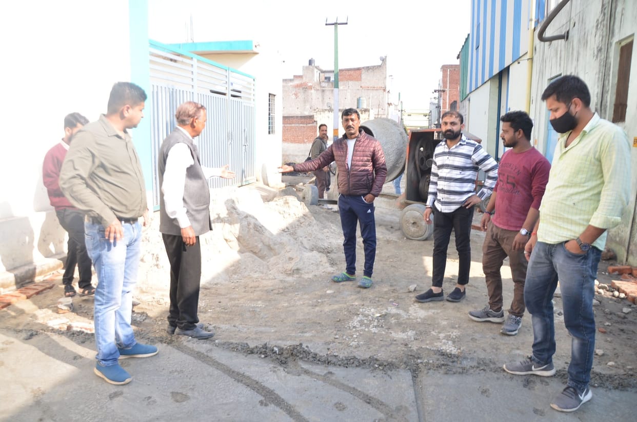 Uproar alleging irregularities in road construction
