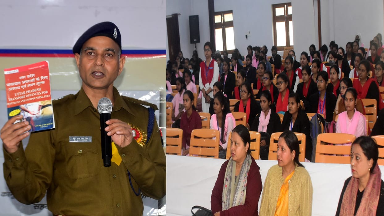 traffic police school Program in Gorakhpur