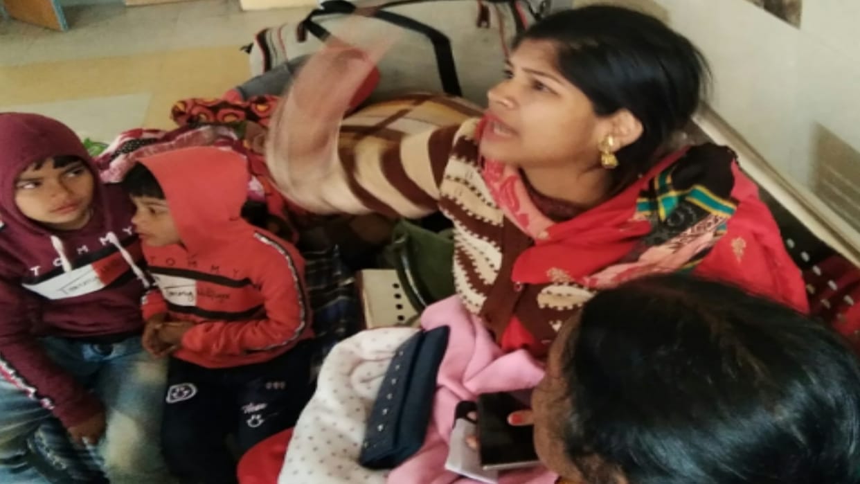 One and a half month old innocent died due to non-availability of treatment during train journey