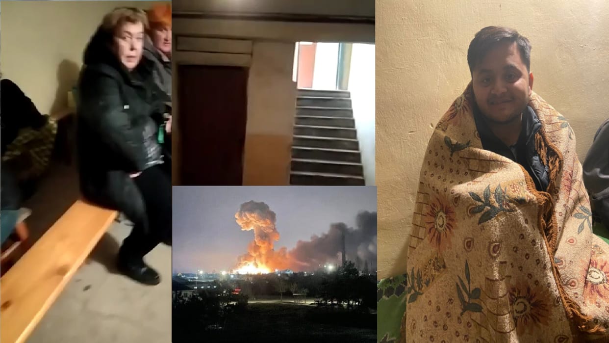 Russia Ukraine War: MBBS students of Meerut have told his family members the full story of Ukraine