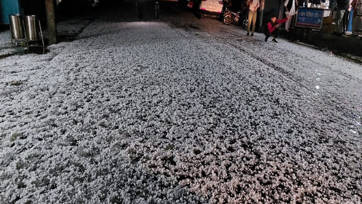Weather Update: rain with hailstorm in Saharanpur heavy losses of farmers see photos