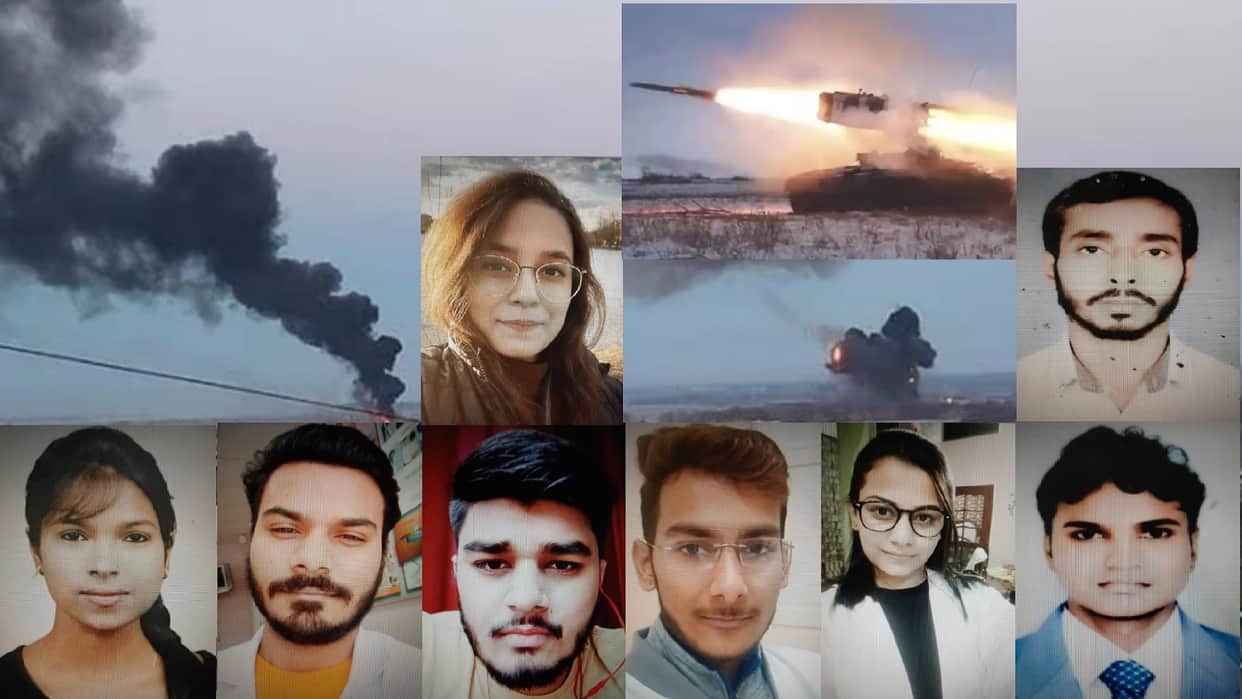 Russia Ukraine Latest News : The students of Shamli have to risk in Ukraine read full story