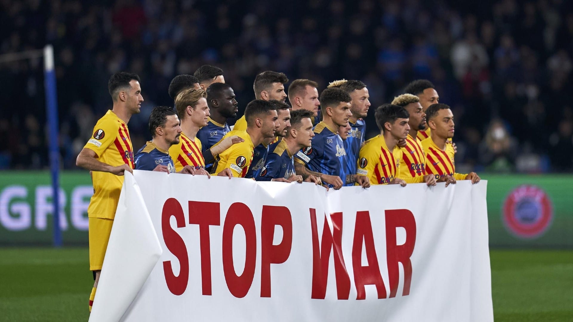Russian invasion in Ukraine POLAND SWEDEN CZECH REPUBLIC REFUSE TO PLAY WORLD CUP QUALIFIERS IN RUSSIA Zinchenko Malinovskyi Barcelona and Napoli  opposed