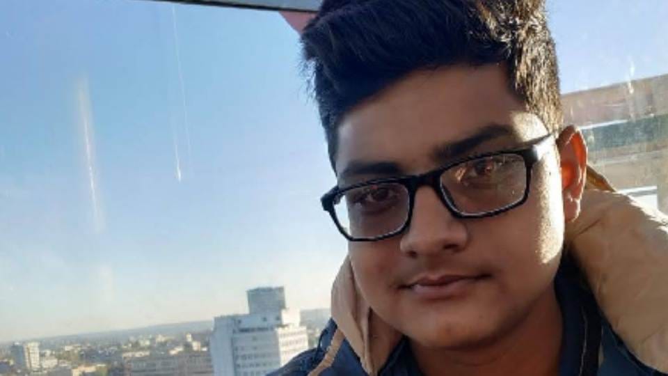 Muskan returned from Ukraine to Mansa in Punjab on Wednesday