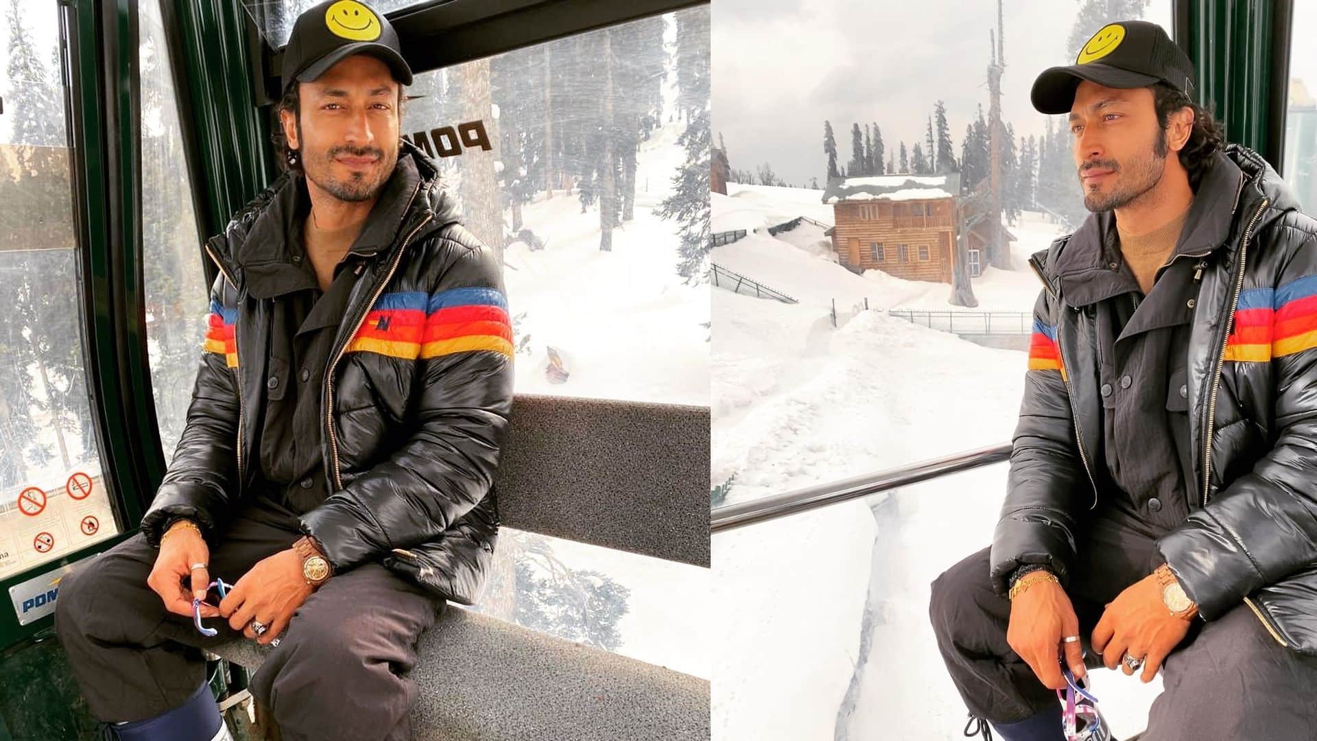 vidyut jammwal taking a dip in the frozen lake in kashmir fans were shocked to see him
