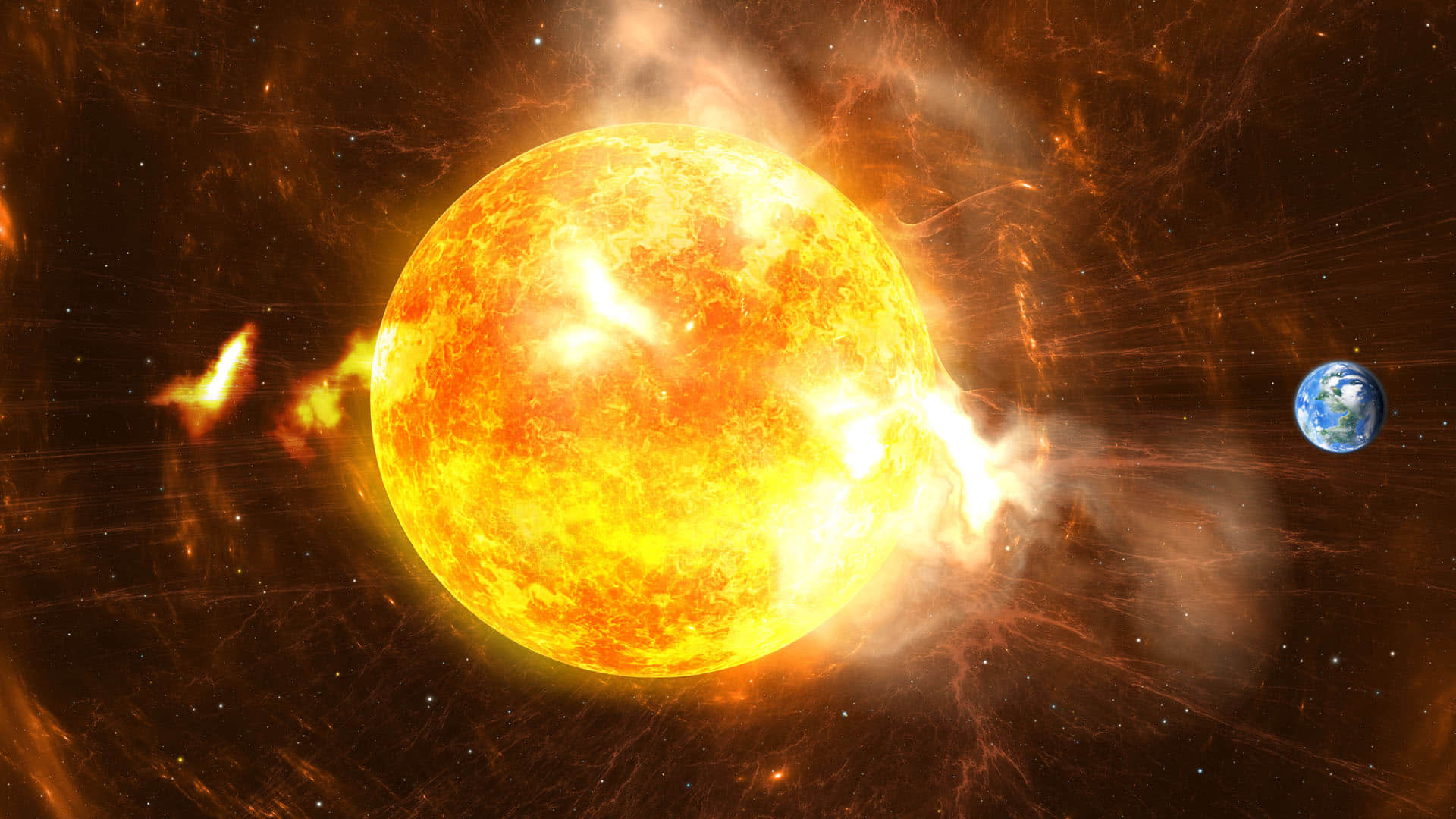 massive solar tornado erupts from surface of sun causes 20000 km tall plasma tower