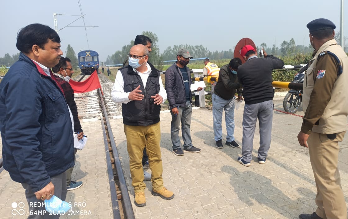 DRM took stock of the crossing gates