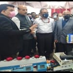 Prayagraj News :  प्रयागराज जंक्शन का निरीक्षण करते रेलवे बोर्ड के चैयरमैन वीके त्रिपाठी।