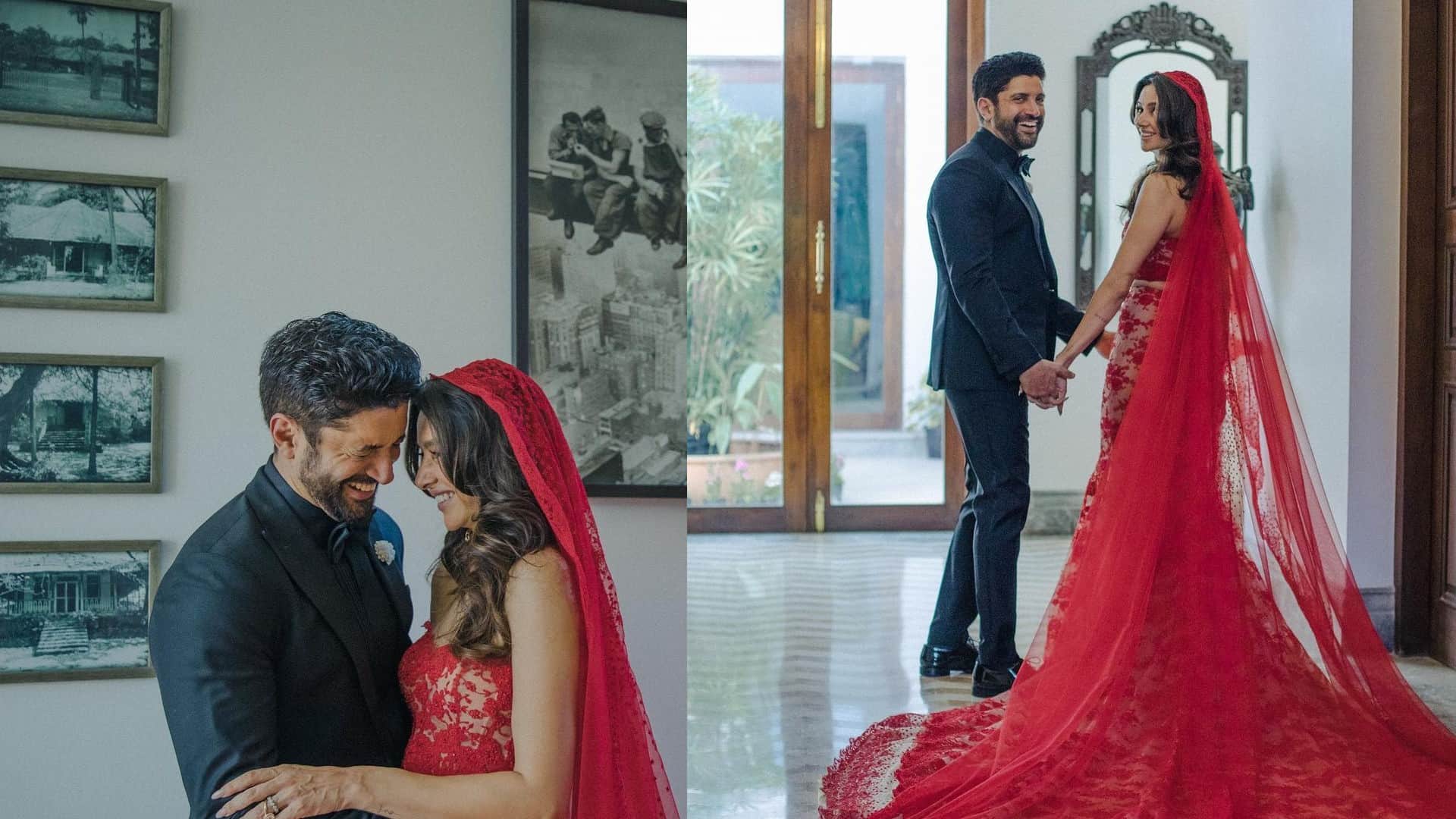 Farhan Akhtar-Shibani Dandekar: Shibani Dandekar got the wedding date tattooed on her hand shared pictures flaunting her new tattoo