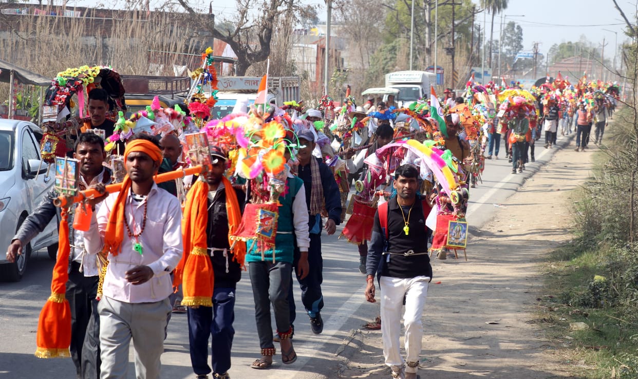 Crowd of passengers increased on Haridwar route, increased number of buses