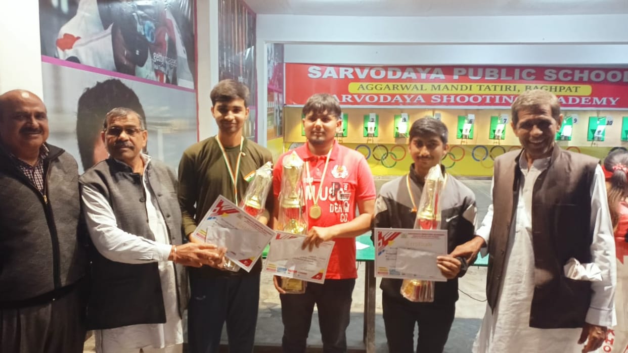 Ashish Dhaka and Shravan won the shooting