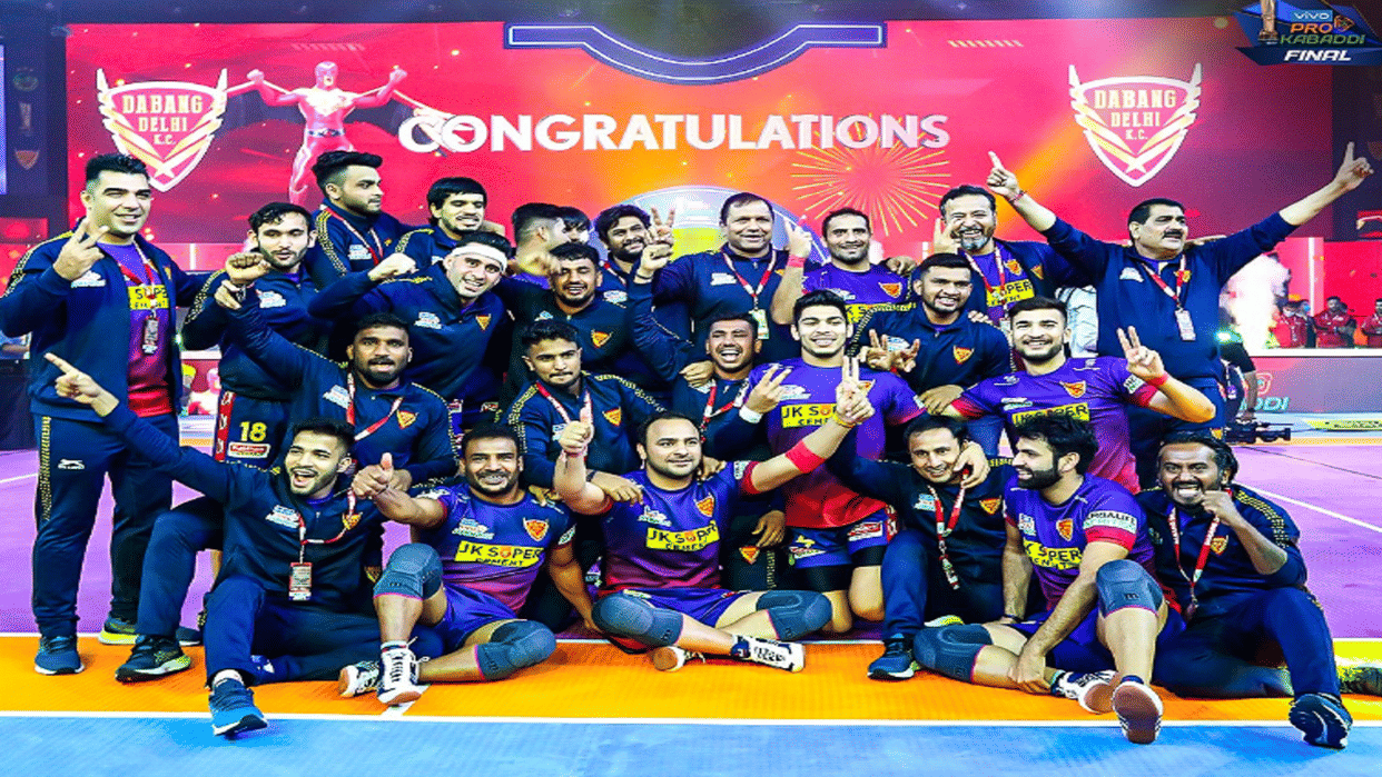 Pro Kabaddi League 2022: Dabang Delhi clinch maiden title defeating patna pirates by 37-36
