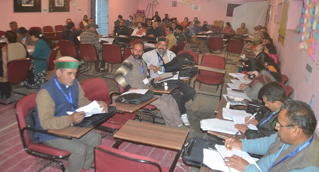 workshop on new education policy  organised in nahan diet