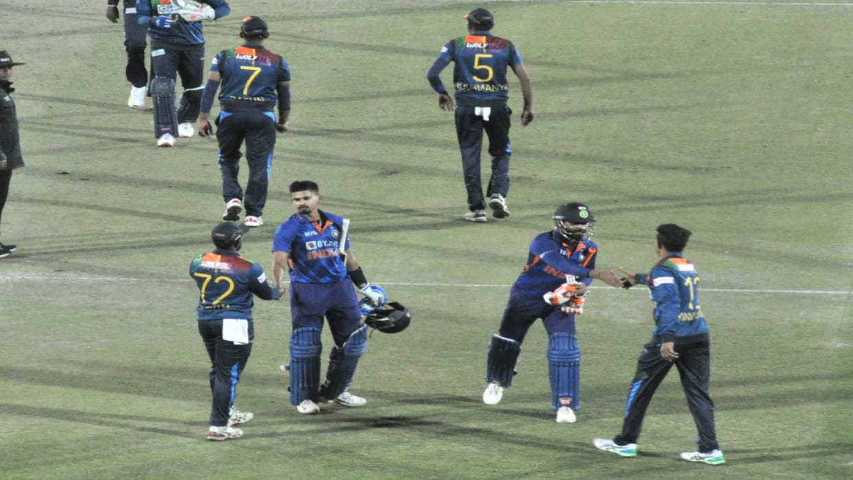 Team India's first win in T20 in Dharamsala himachal, win the series by defeated Sri Lanka by seven wickets