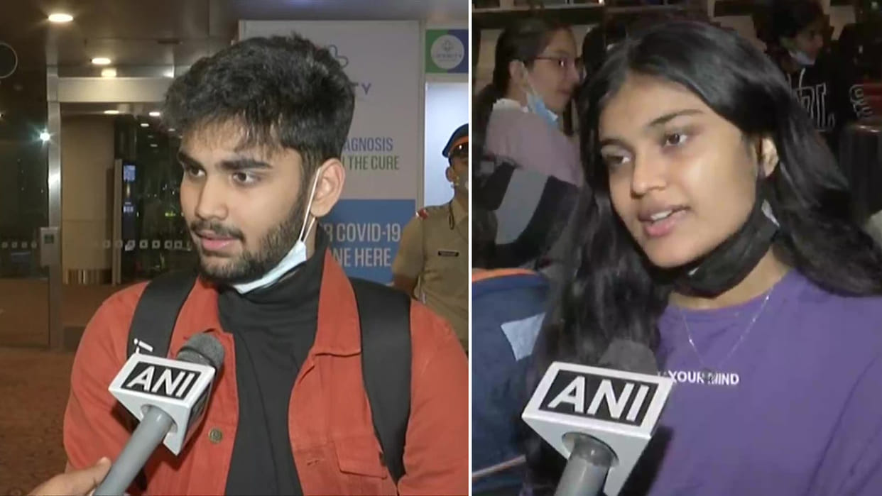 Ukraine crisis students who returned to india said that we had full faith in the Indian government very happy to be back