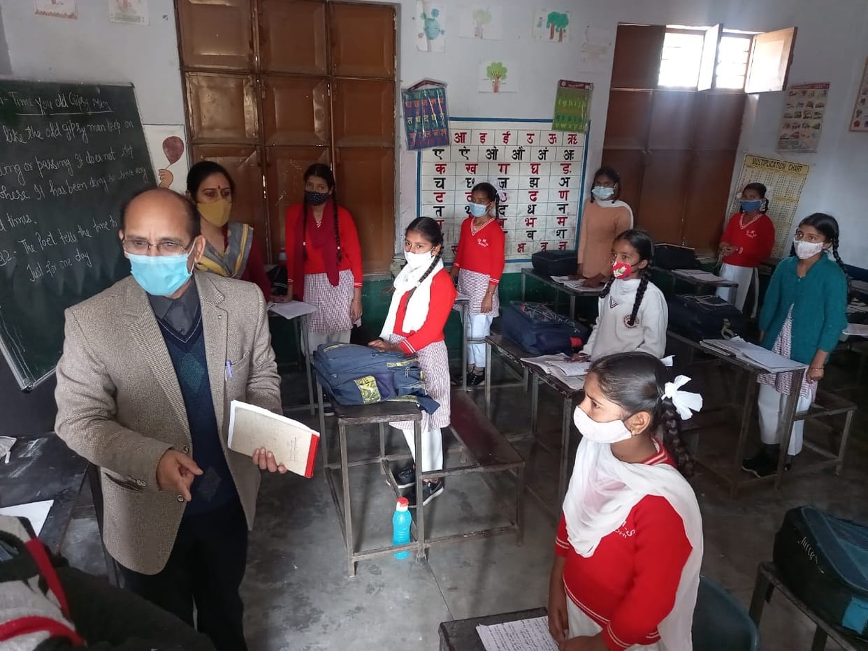 Chief Education Officer did surprise inspection of schools