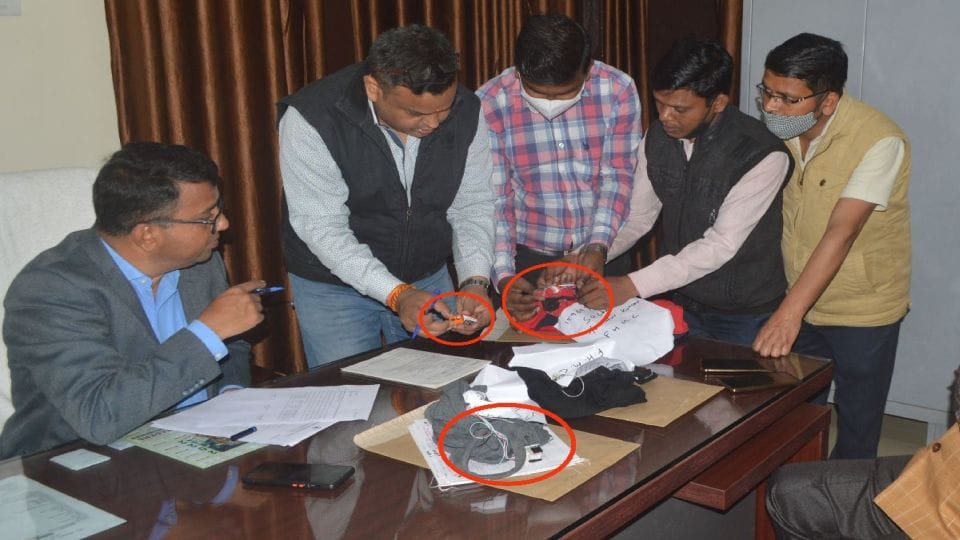 Three medical students caught copying during the examination in IET of DBRA university agra