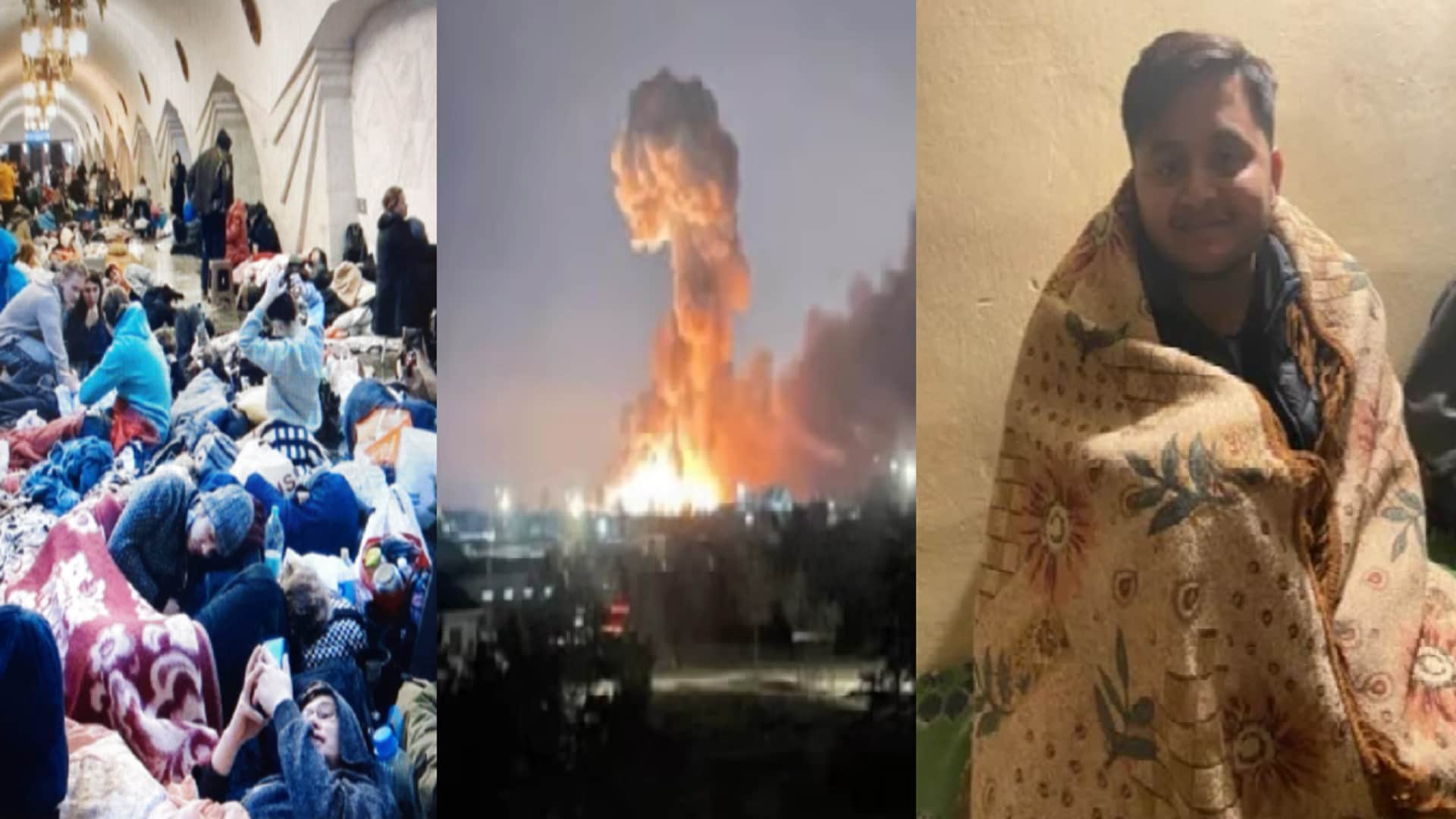 Ukraine Russia war latest news : Students of Meerut have passed days without food water in Ukraine read full story