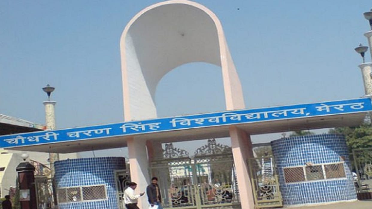 Meerut News: ABVP workers have ruckus in CCSU Know what the demands