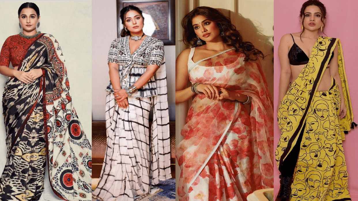 Today’s Fashion Tips Ways To Wear Simple Printed Saree Like Bollywood Actress To Look Stylish 