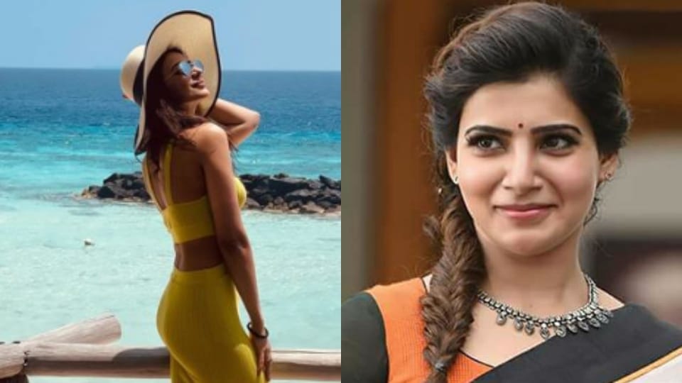 Rakul Preet Singh shared a hot picture from Maldives Samantha Ruth Prabhu did this comment after seeing