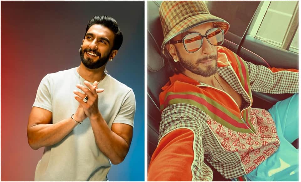 Social media: Fan made Ranveer Singh face with five different expressions on his back the surprised actor hugged him