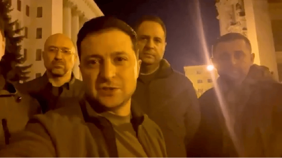 Russia Ukraine War: President volodymyr zelenskiy new Video released amid fears of Kyiv, said - we are here for our country
