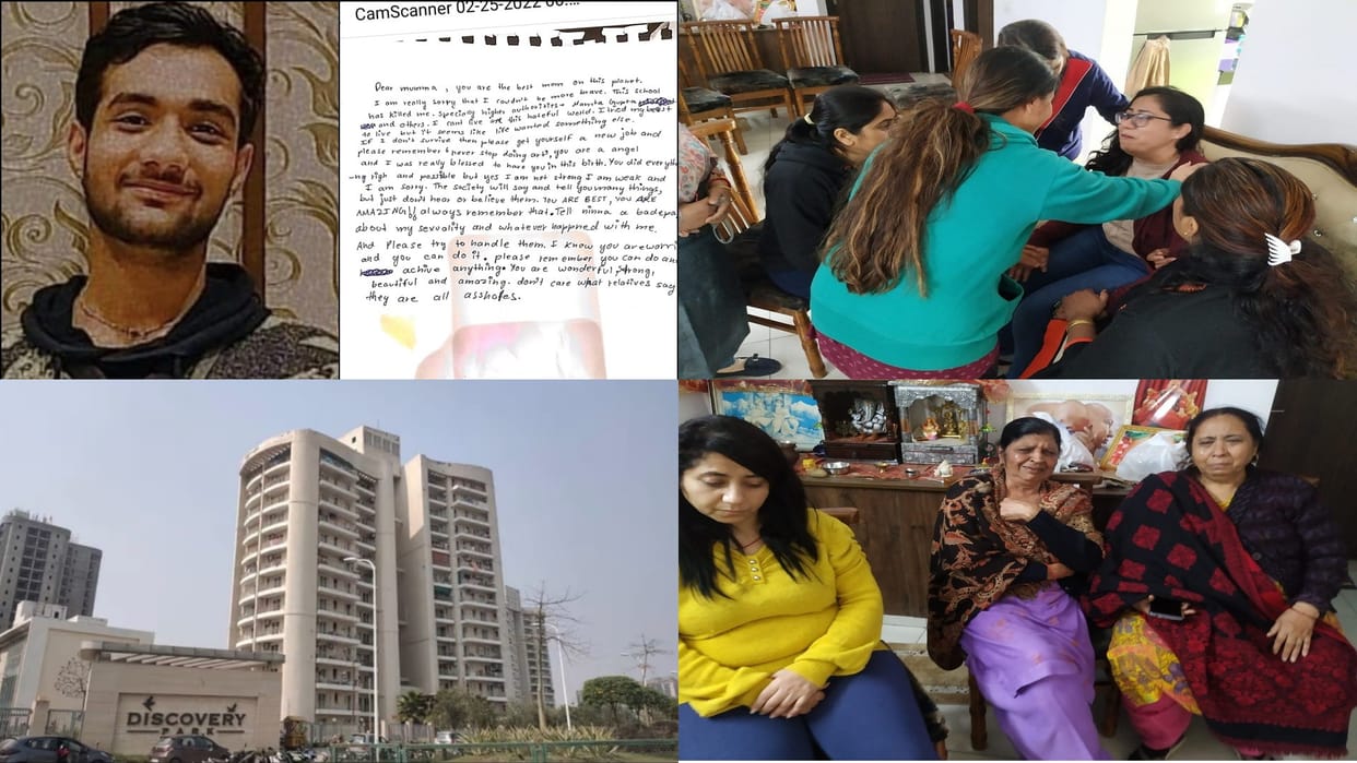 Student Jumped From 15th Floor In Faridabad student was expert in nail art Despite suffering from dyslexia