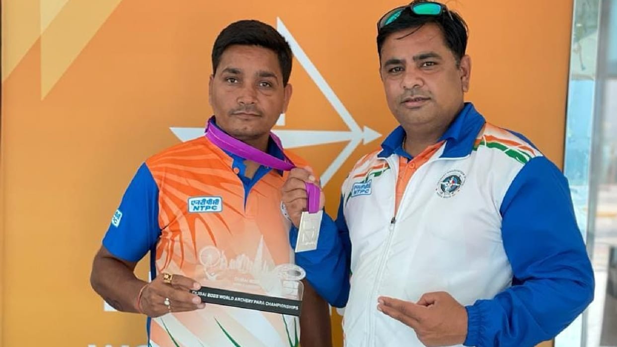 Shyam Sundar and jyoti wins first medal for india in World Para Championship