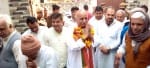 सरस्वती विहार में अरविंद दहिया के आवास पर अंतरराष्ट्रीय हिंदू परिषद के संस्थापक एवं अध्यक्ष डॉ. ?