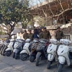 आरोपी के कब्जे से बरामद चोरी के वाहन