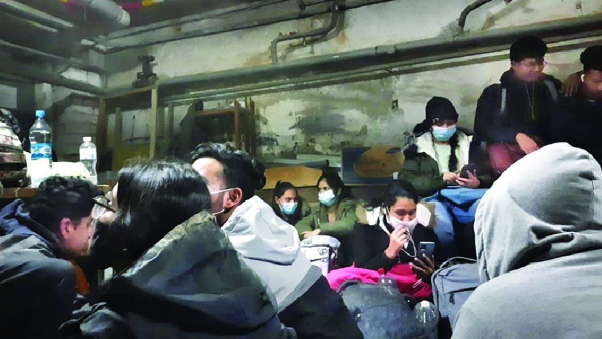 Ukraine Crisis : indian students Struggling for life in dusty bunkers