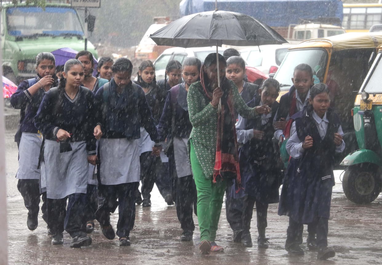 Drizzle dropped the mercury by 6 degrees, today sunshine will bloom