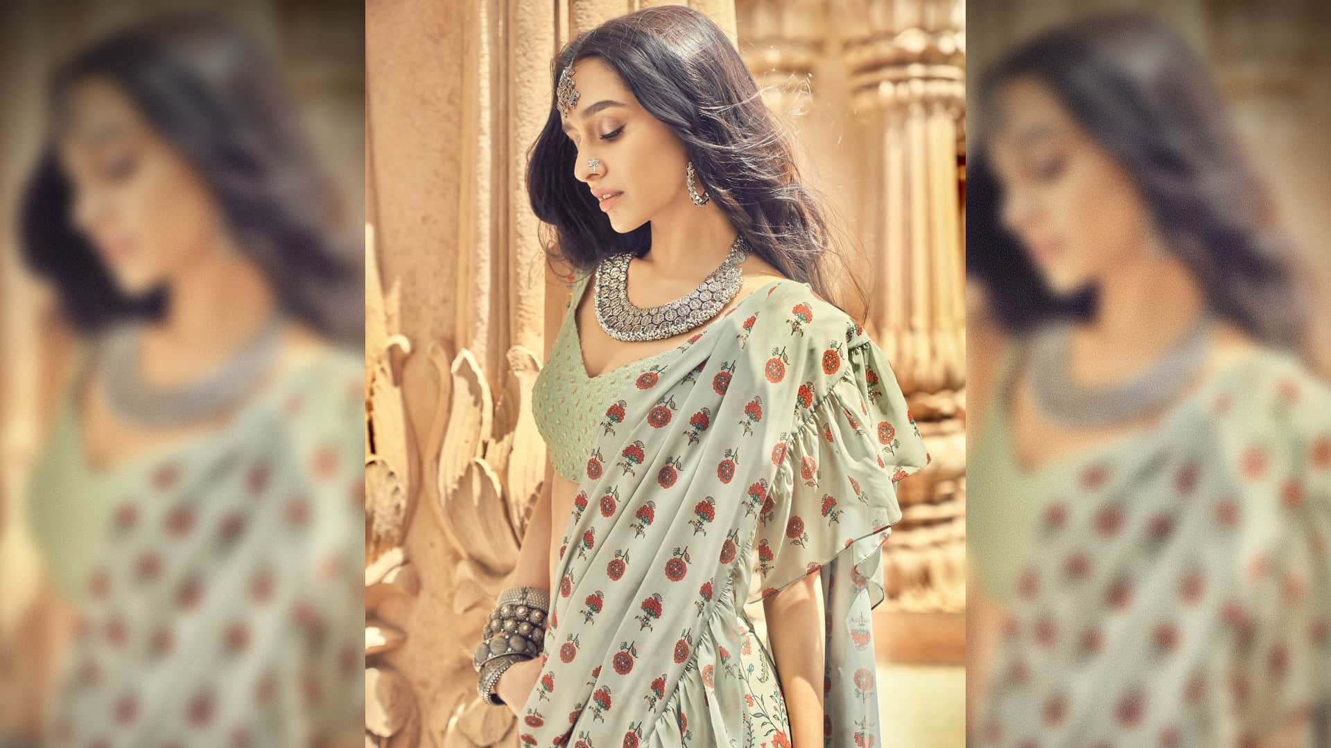 Shraddha Kapoor is completing 12 years in Bollywood, see the latest pictures of  Shraddha in green saree