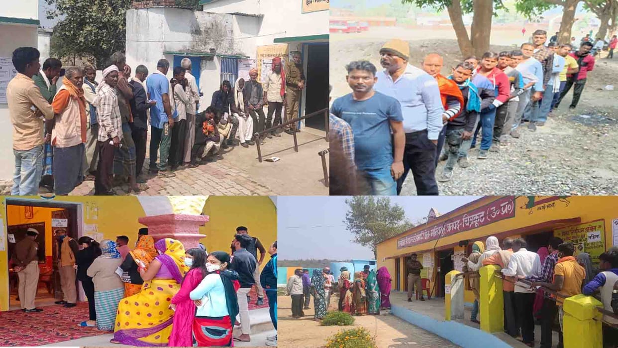 UP Election 2022, voting Phase 5, voting in two seats of Chitrakoot