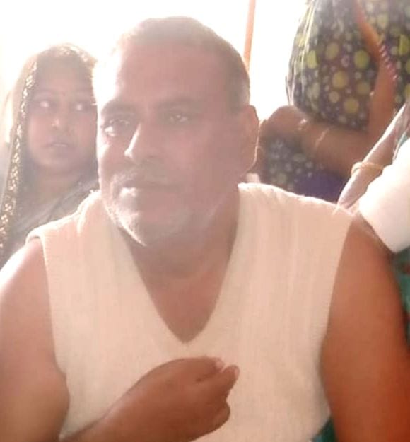 Old man sleeping in the verandah was crushed to death by a tractor