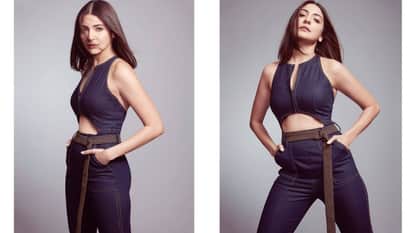 Anushka Sharma unleashes her inner painter on the sets users says Majnu Bhai Got Competition