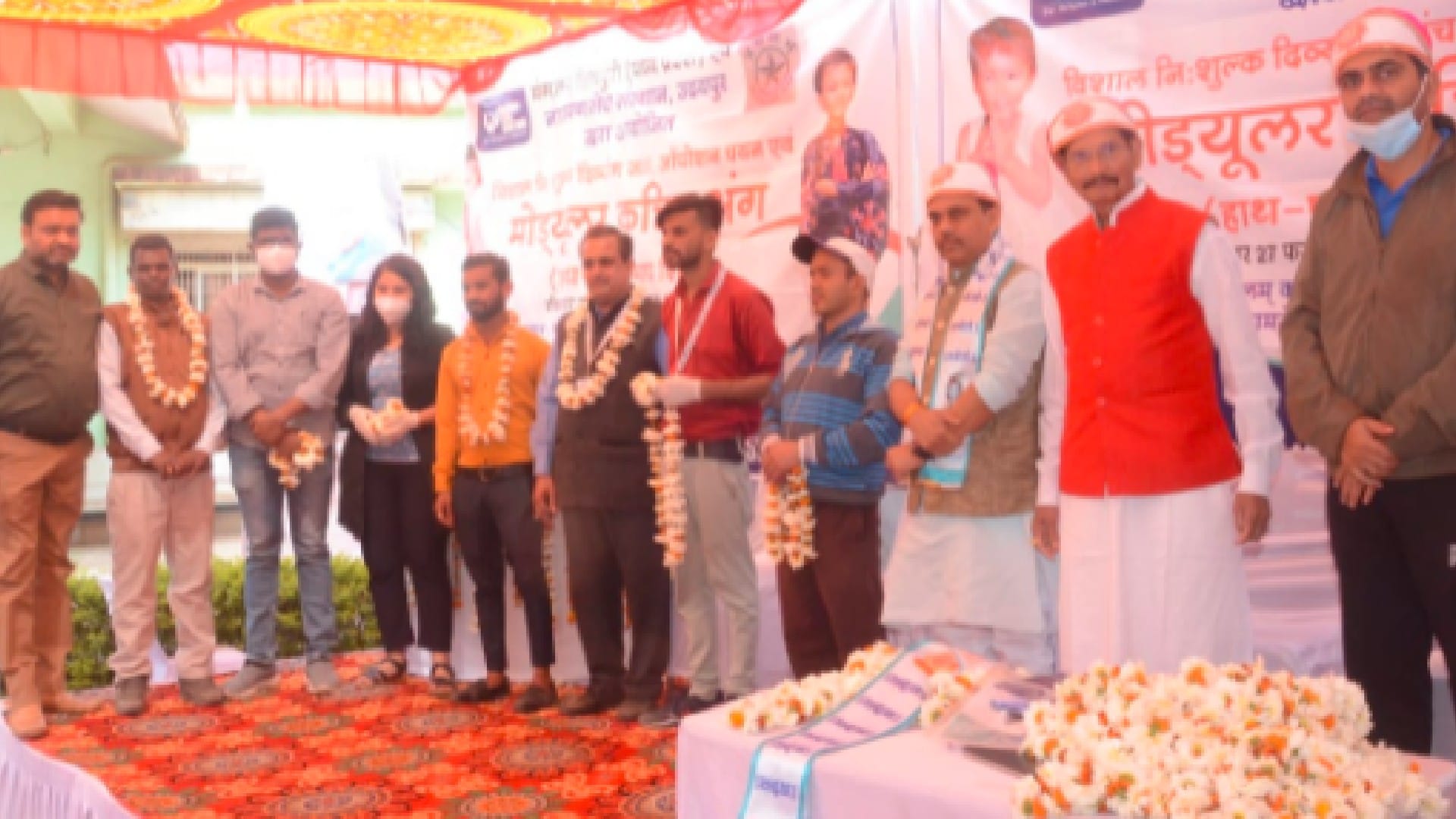 Divyang Testing Camp in Shivpuri: 409 Divyang arrived, 70 selected for operation, 100 will be given artificial limbs