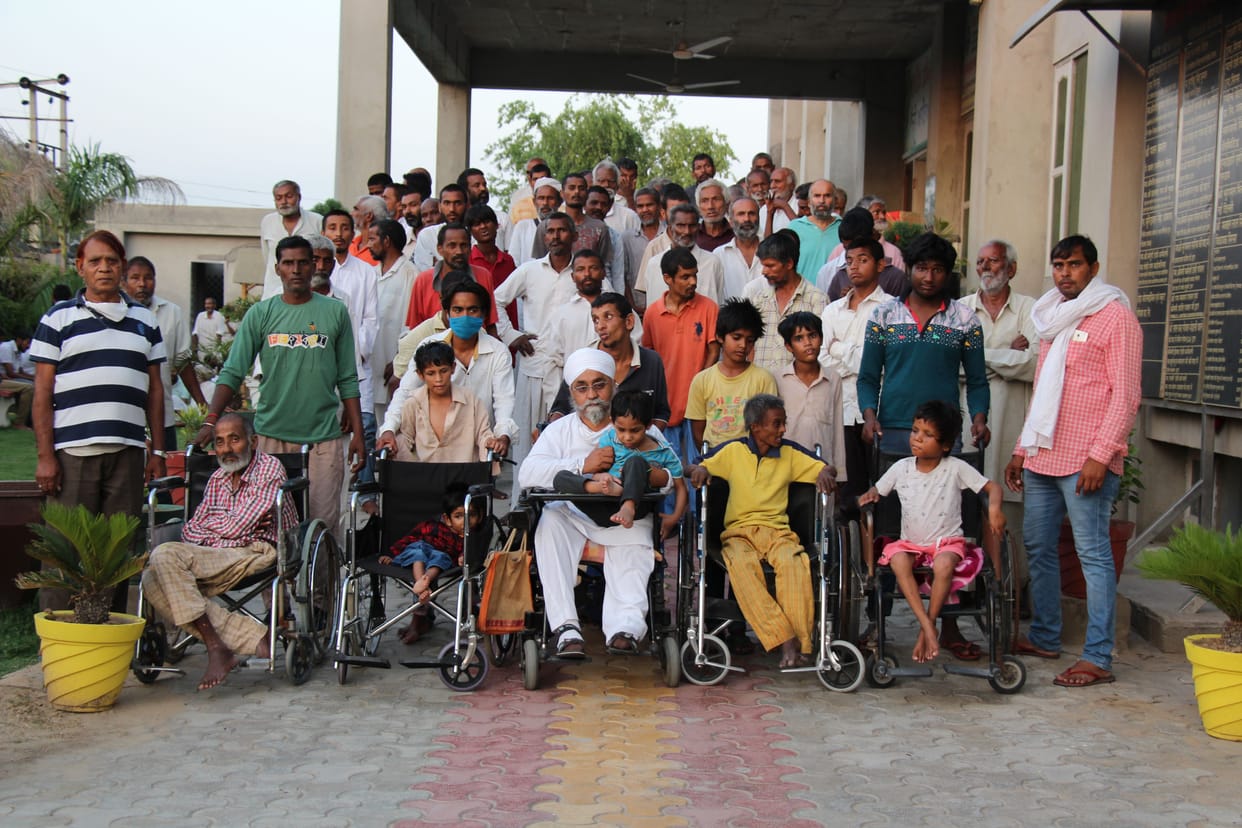 The idea came after being injured in the accident, the organization was raised
