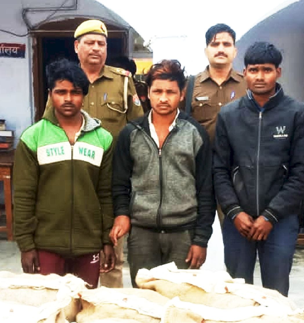 Three arrested for stealing groundnut seeds from factory
