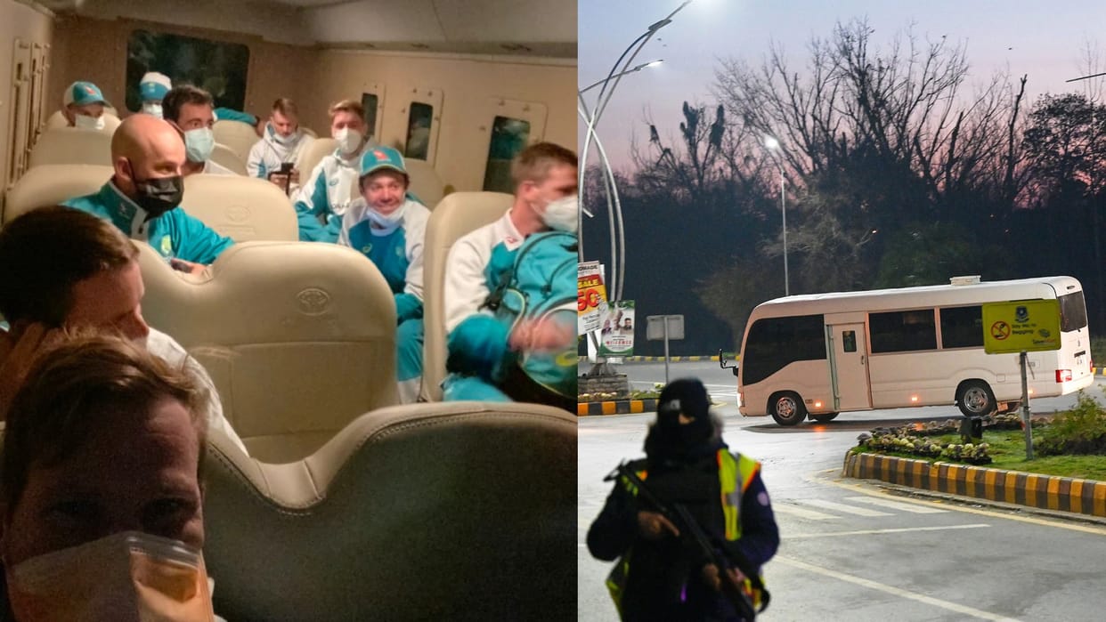 Australia cricket team reaches Pakistan after 24 years four thousand security gaurds deployed with Pak Army