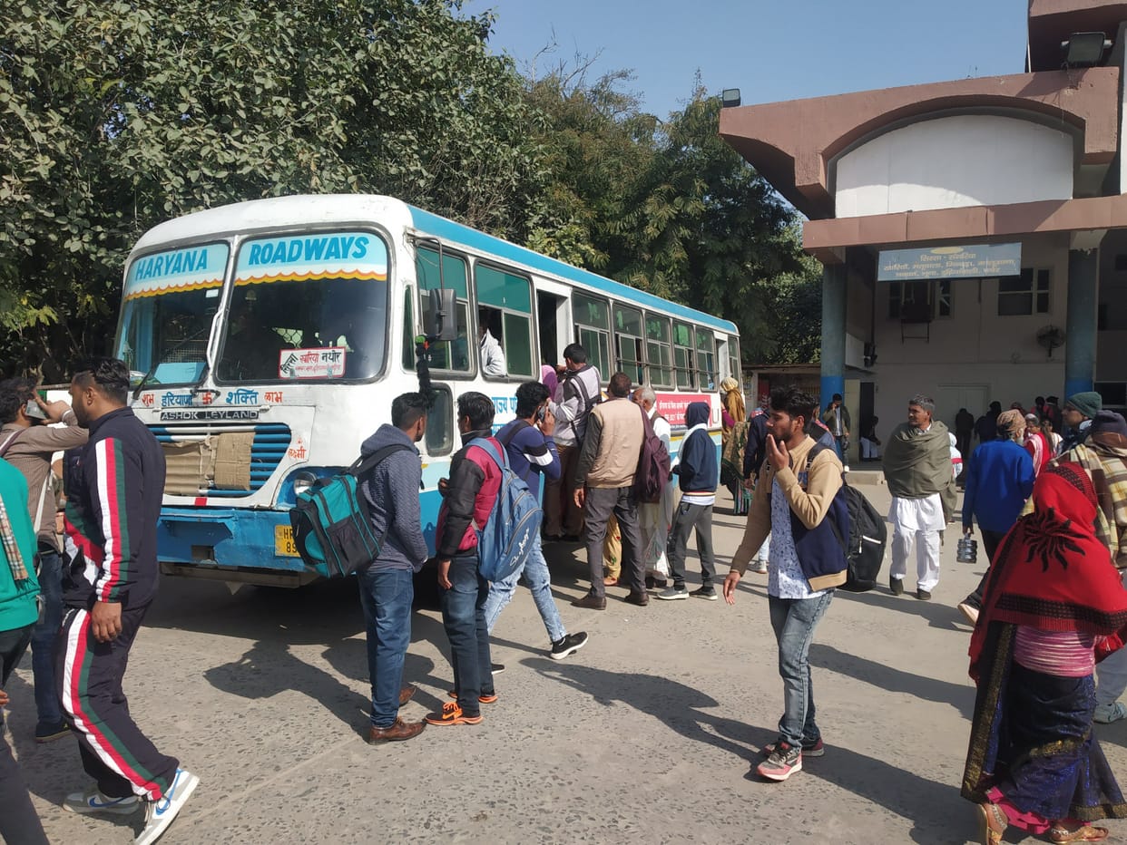 After two years roadways bus will leave from Sirsa to Talwandi Sabo of Punjab
