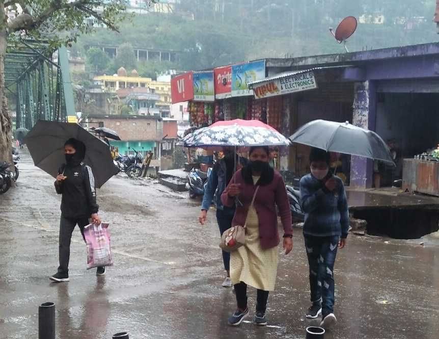 Rain And Snowfall in Bageshwar