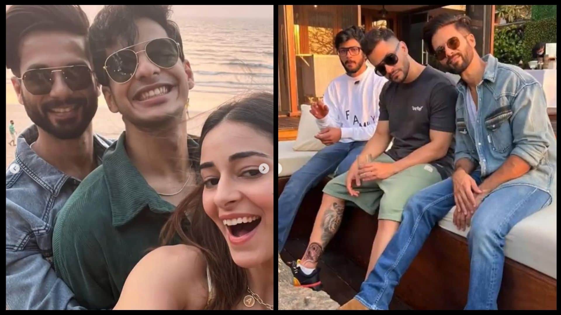 Shahid Kapoor has shared several pictures from his recent birthday bash at his Mumbai home Ishaan Khatter, Ananya Panday attended party