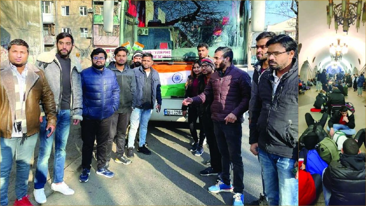 Ukraine Russia war: Students of Hisar left for Romania border by bus by paying seven thousand rupees