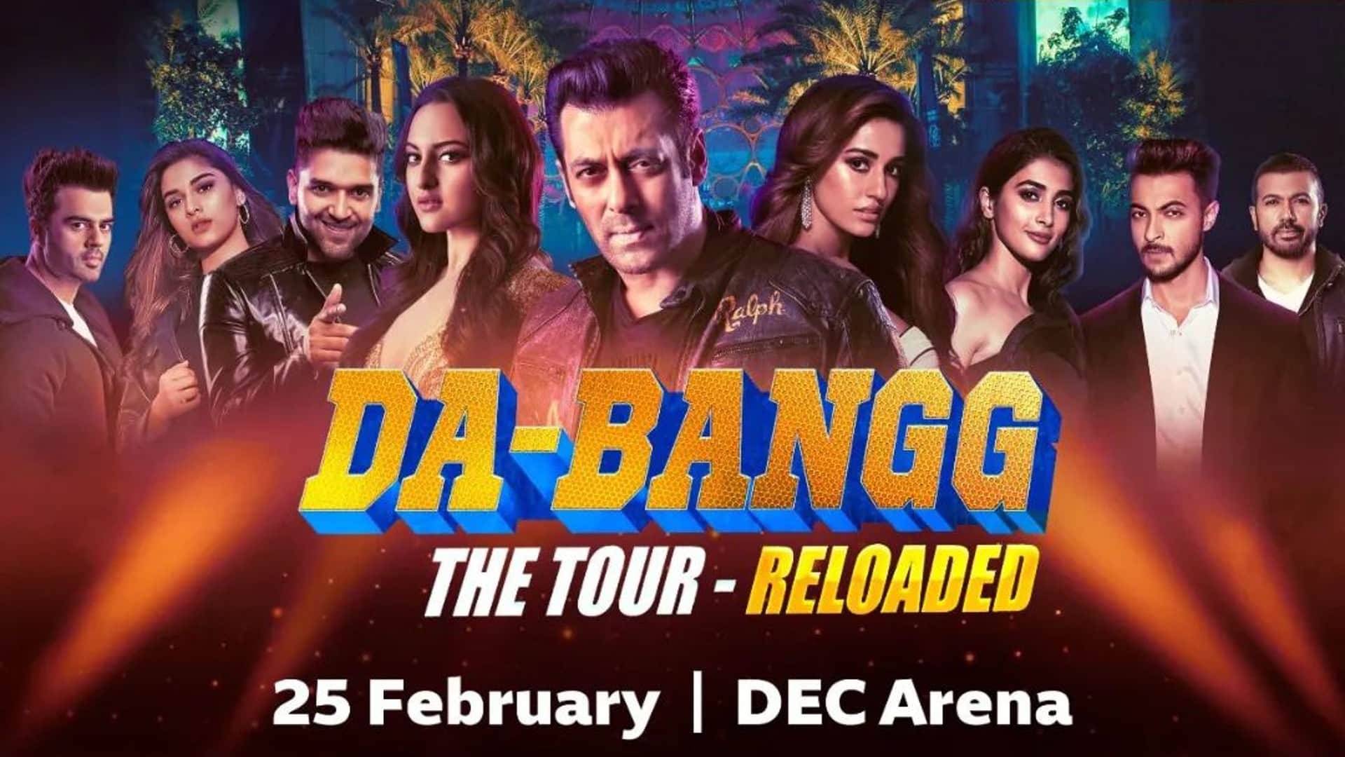 Disha Patani rocked the stage her dance performance in Salman Khan's Da bangg tour in Dubai